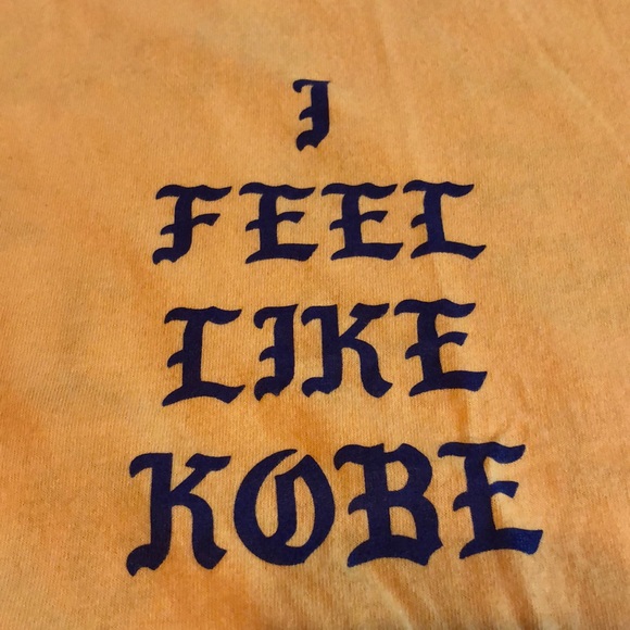 I FEEL LIKE KOBE Authentic MAMBA x KANYE WEST - Picture 2 of 5